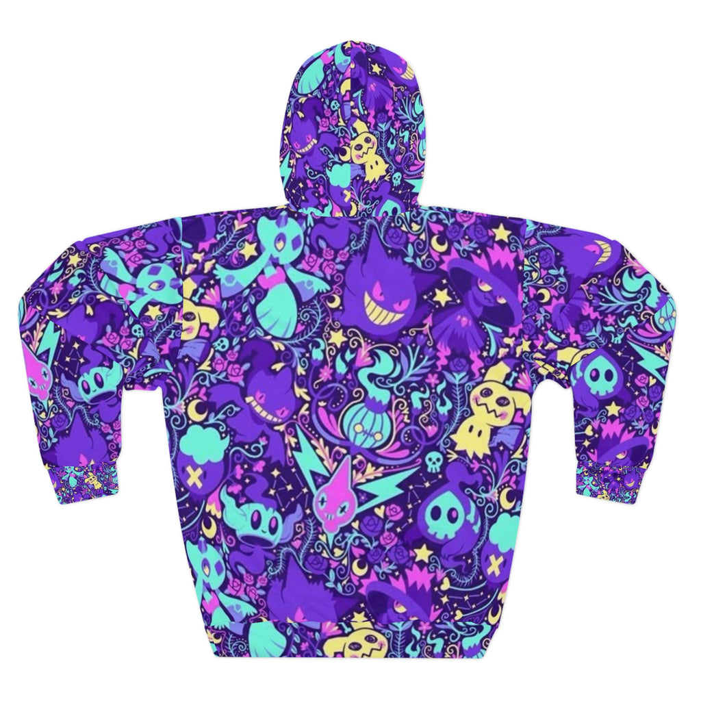 There be ghosts Unisex Pullover Hoodie (AOP)