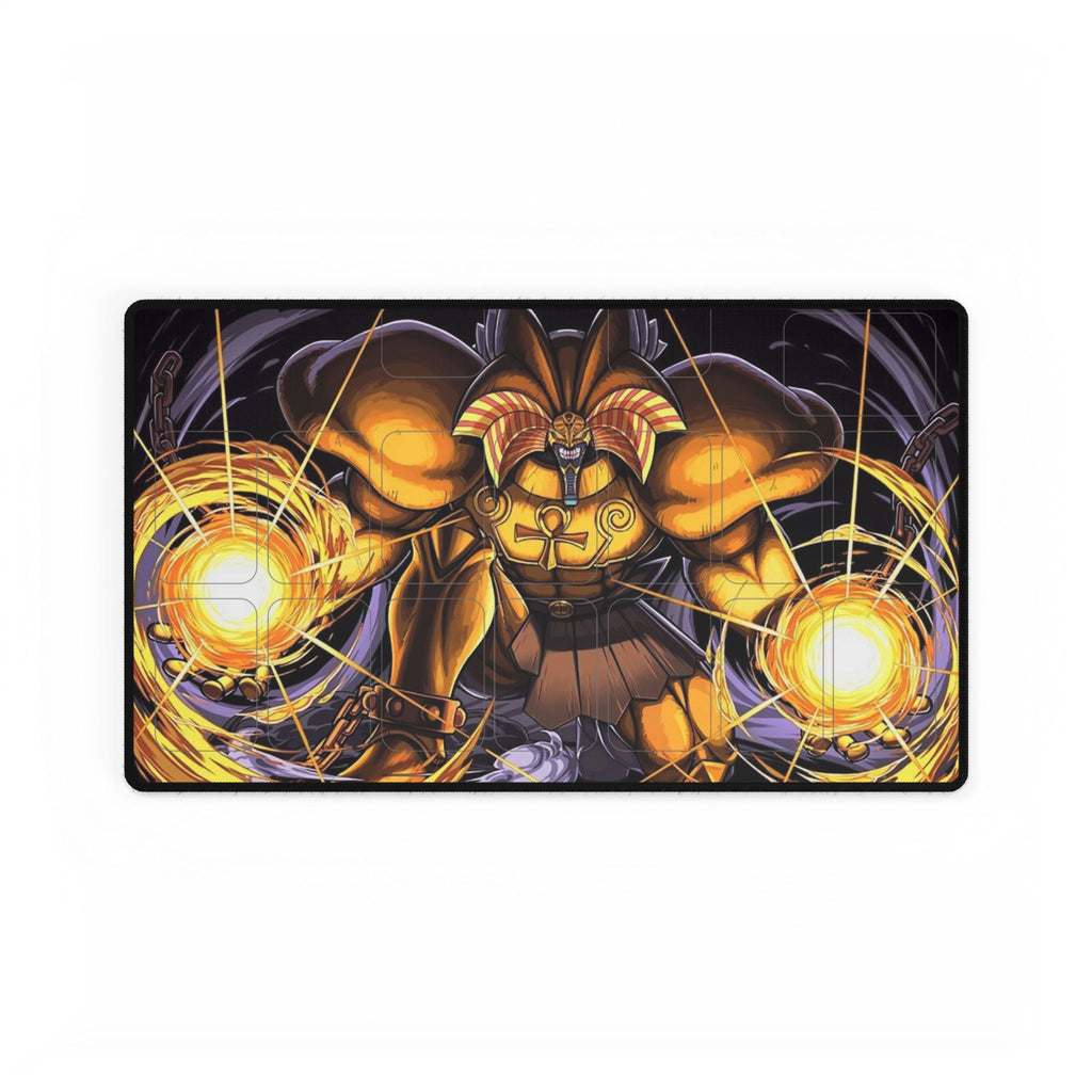 Oblitorated playmat/computer mat