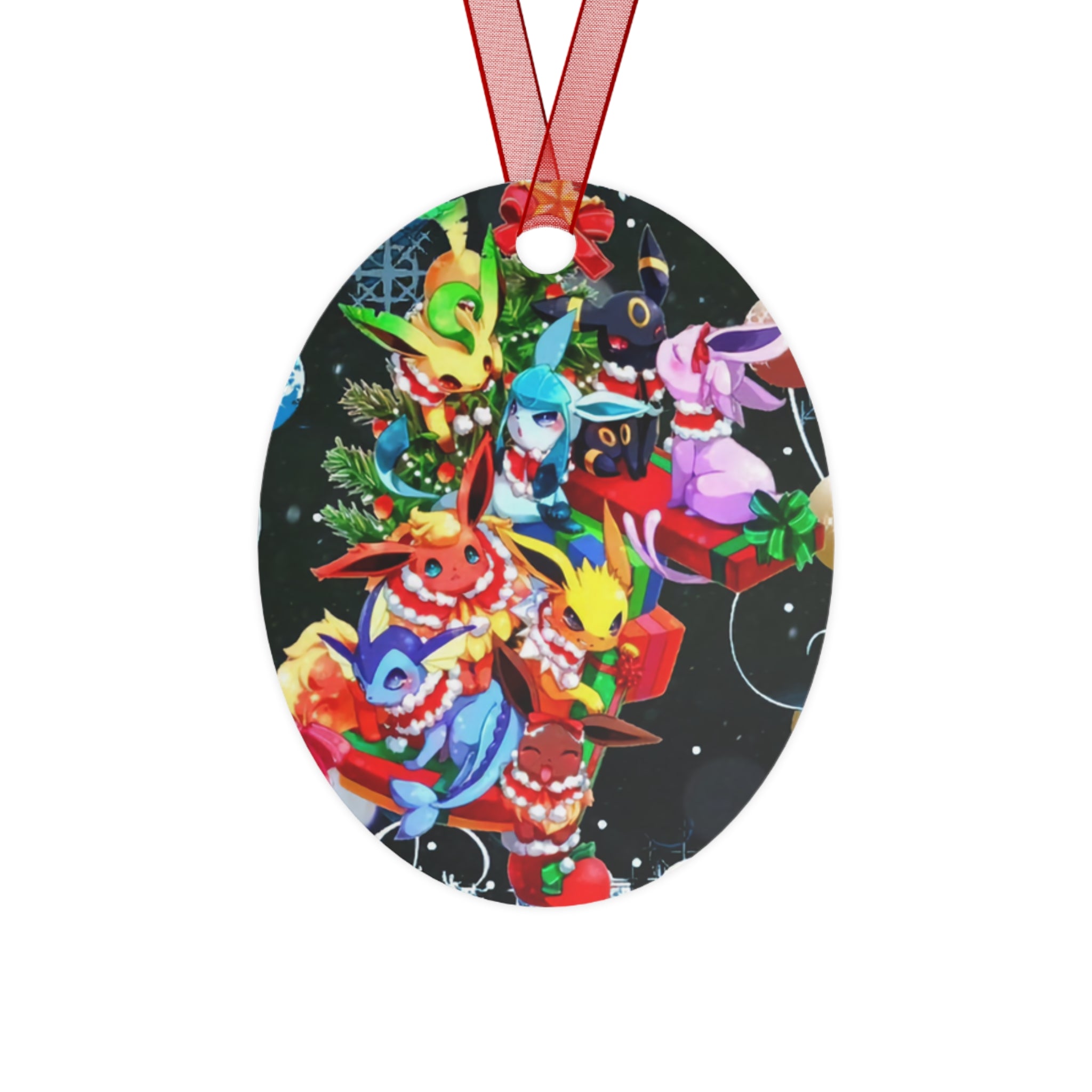 Eeveemas Metal Ornaments