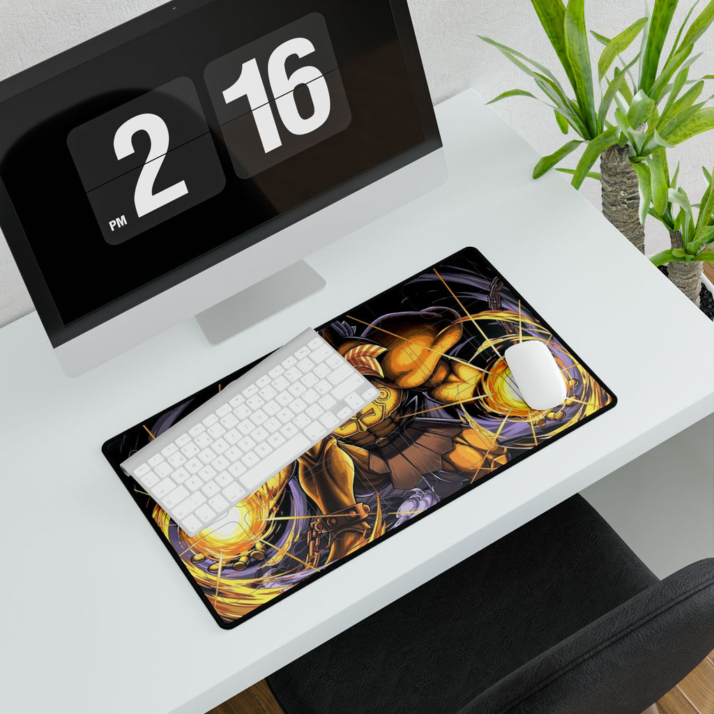 Oblitorated playmat/computer mat