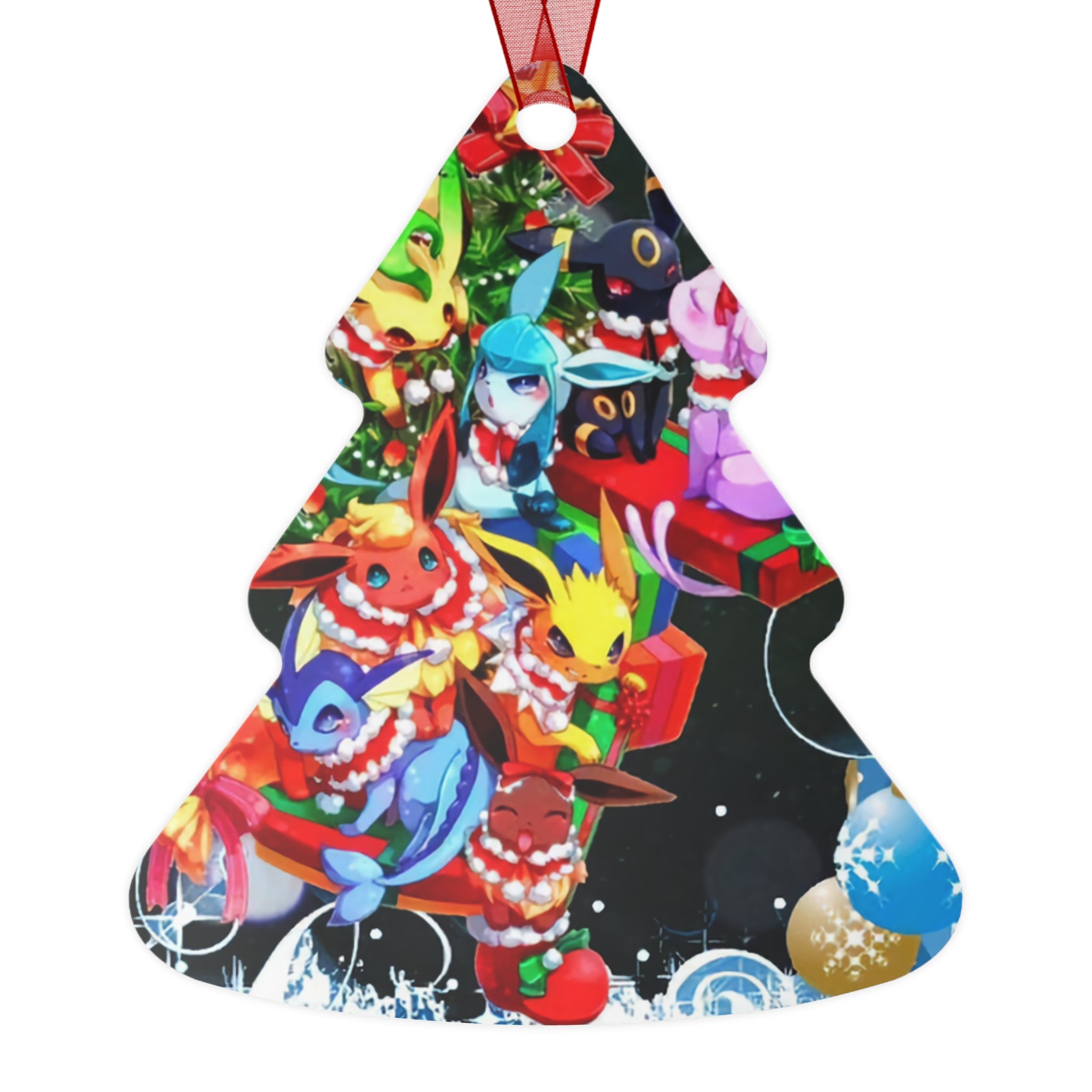 Eeveemas Metal Ornaments