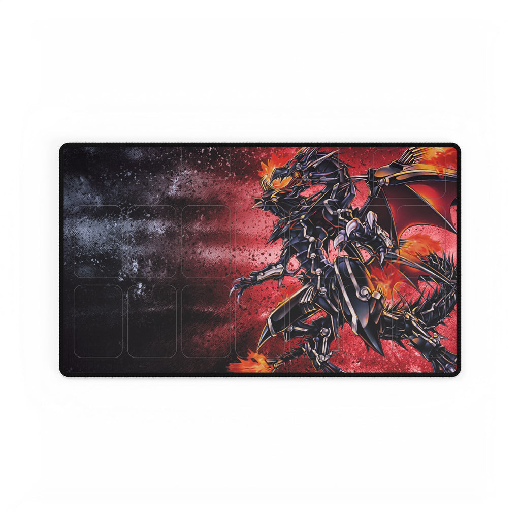 Red flare playmat / computer mat