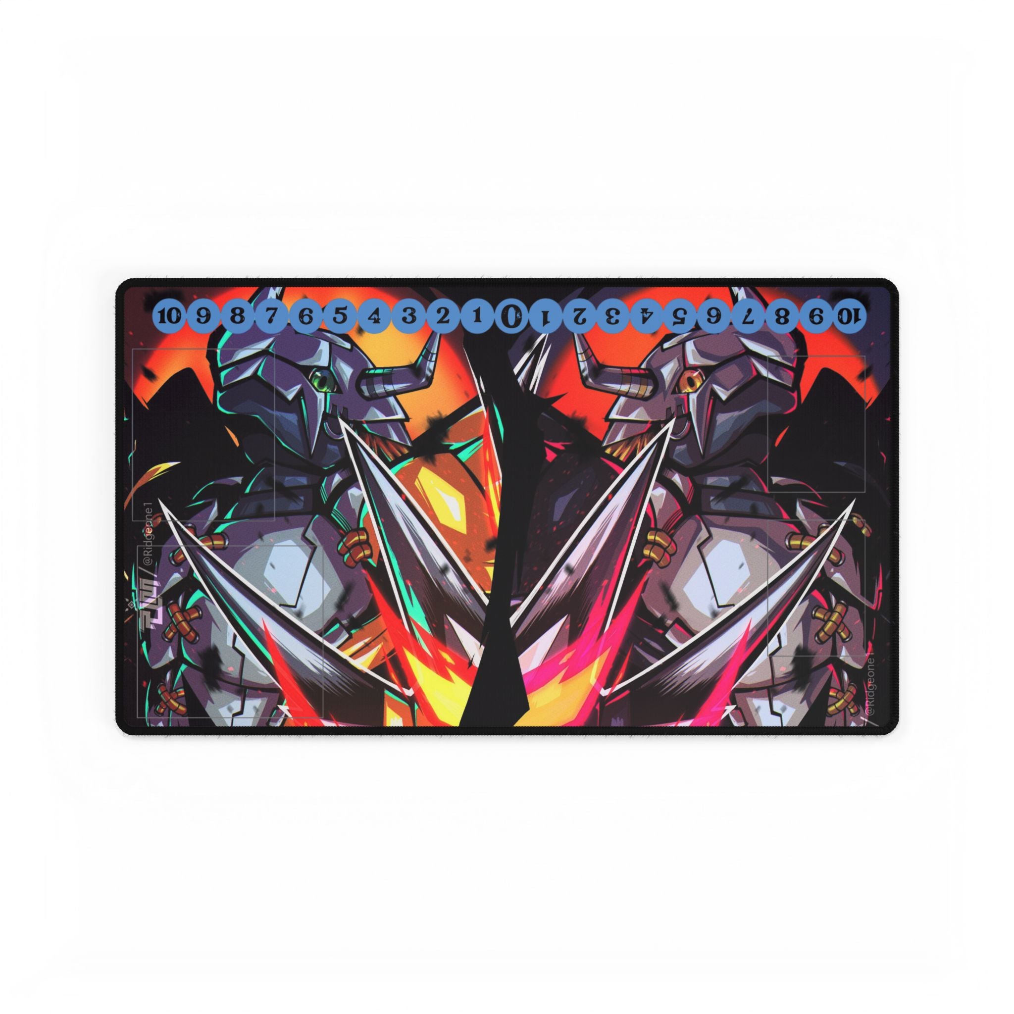 War gray mon playmat/computer mat