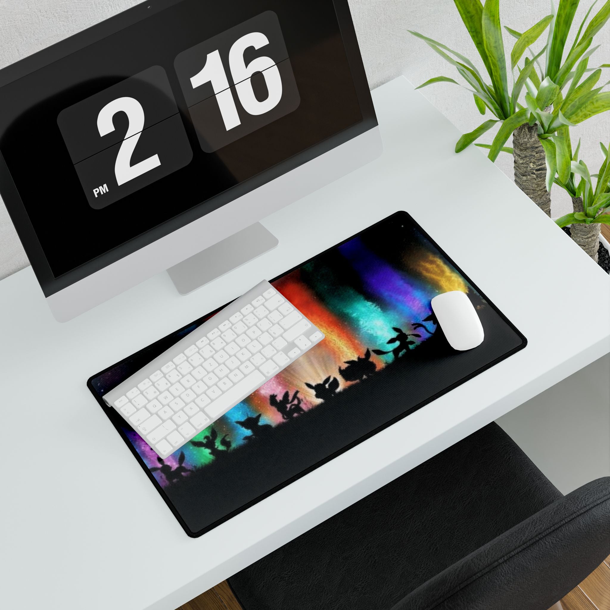 Into the night ev playmat/computer pad