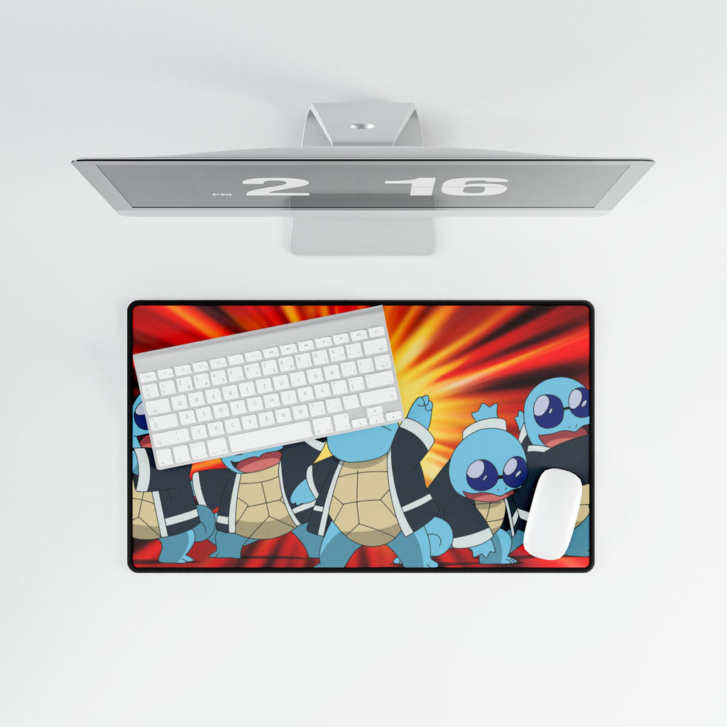 Poke squirtle Squad ( NO ZONES) Playmat /computer mat
