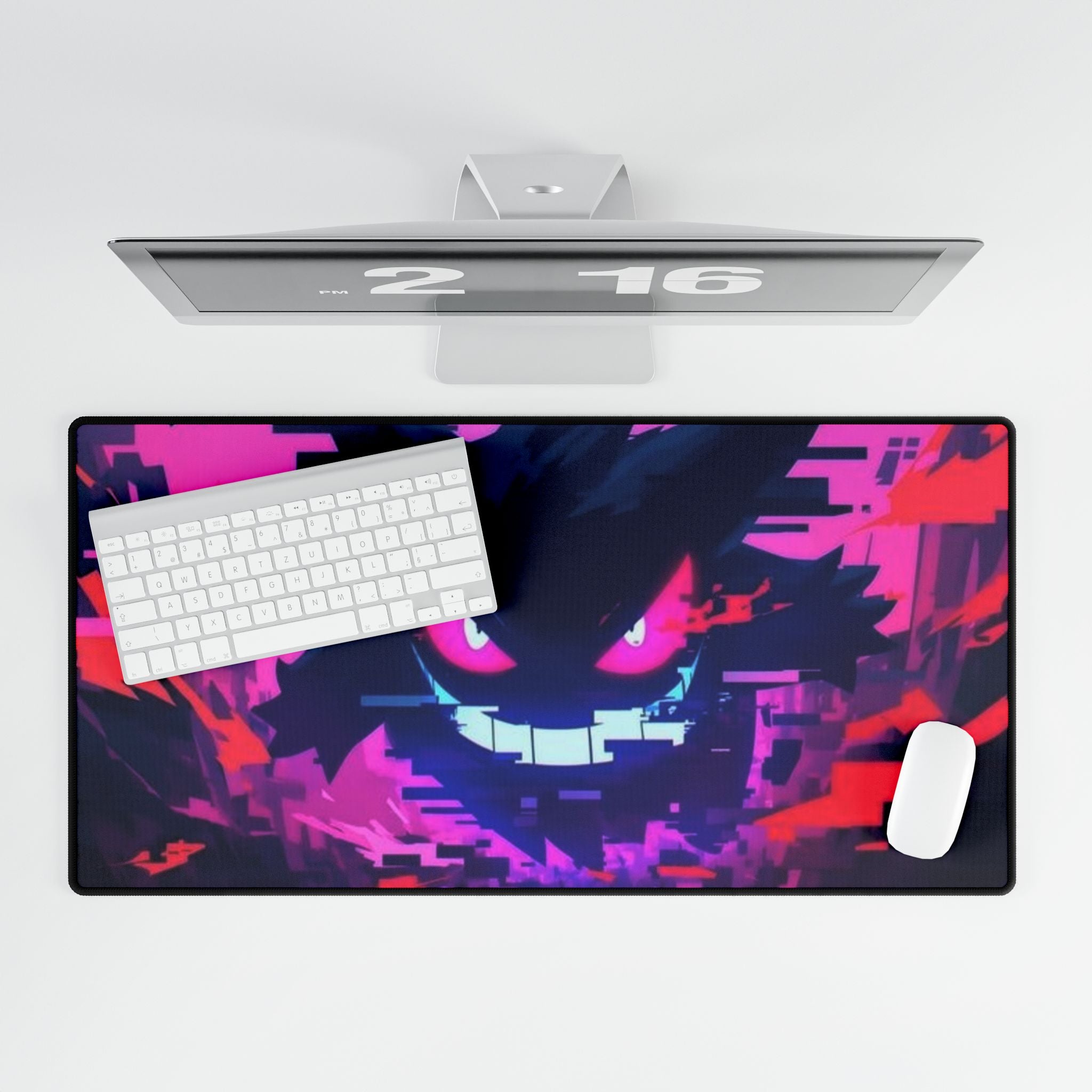 Glitch ghost playmat( no zones)/computer mat