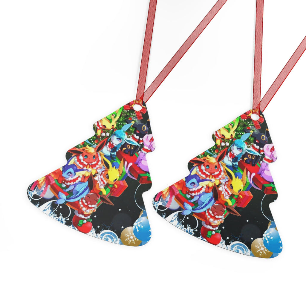 Eeveemas Metal Ornaments