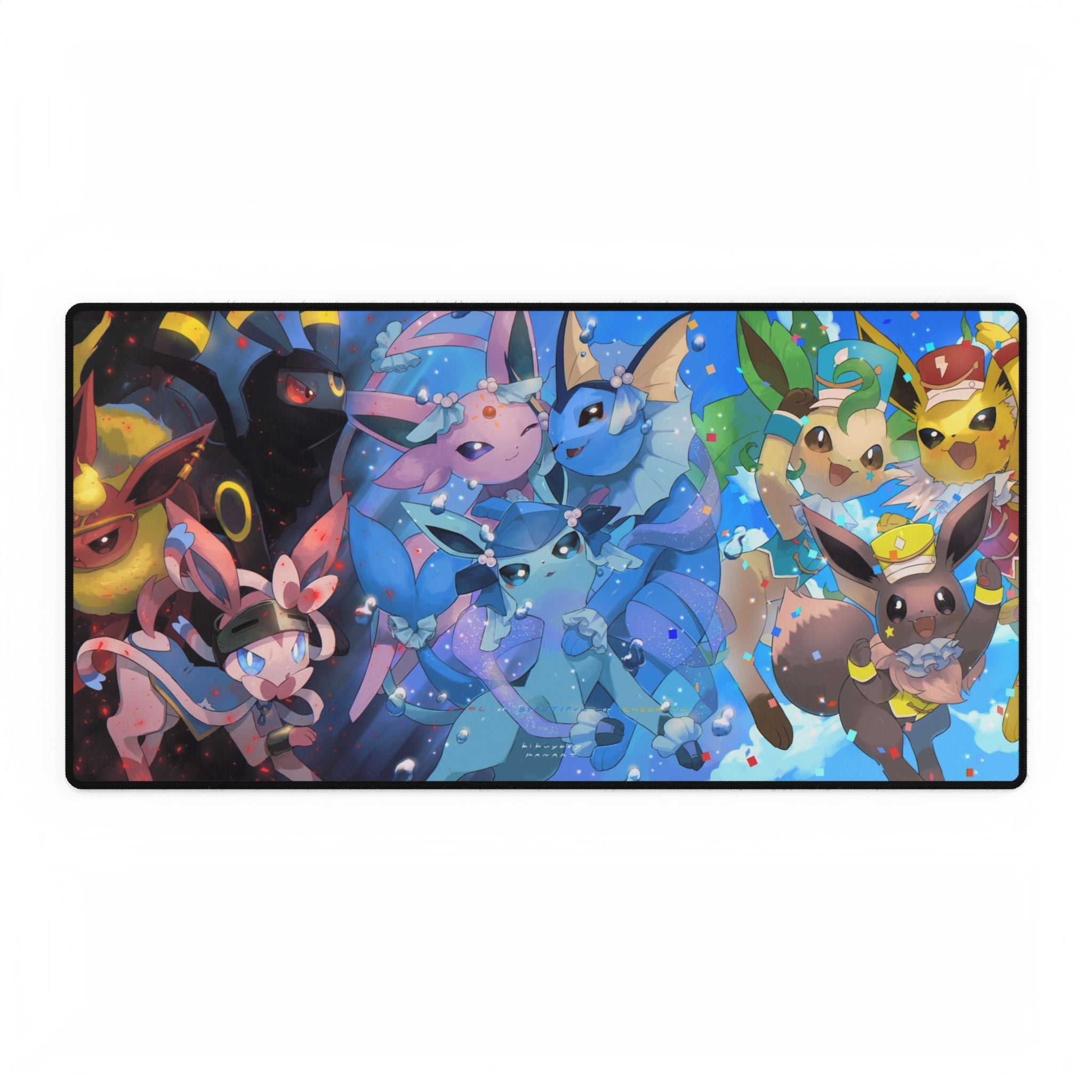 Eeveelotion v2 playmat/computer mat