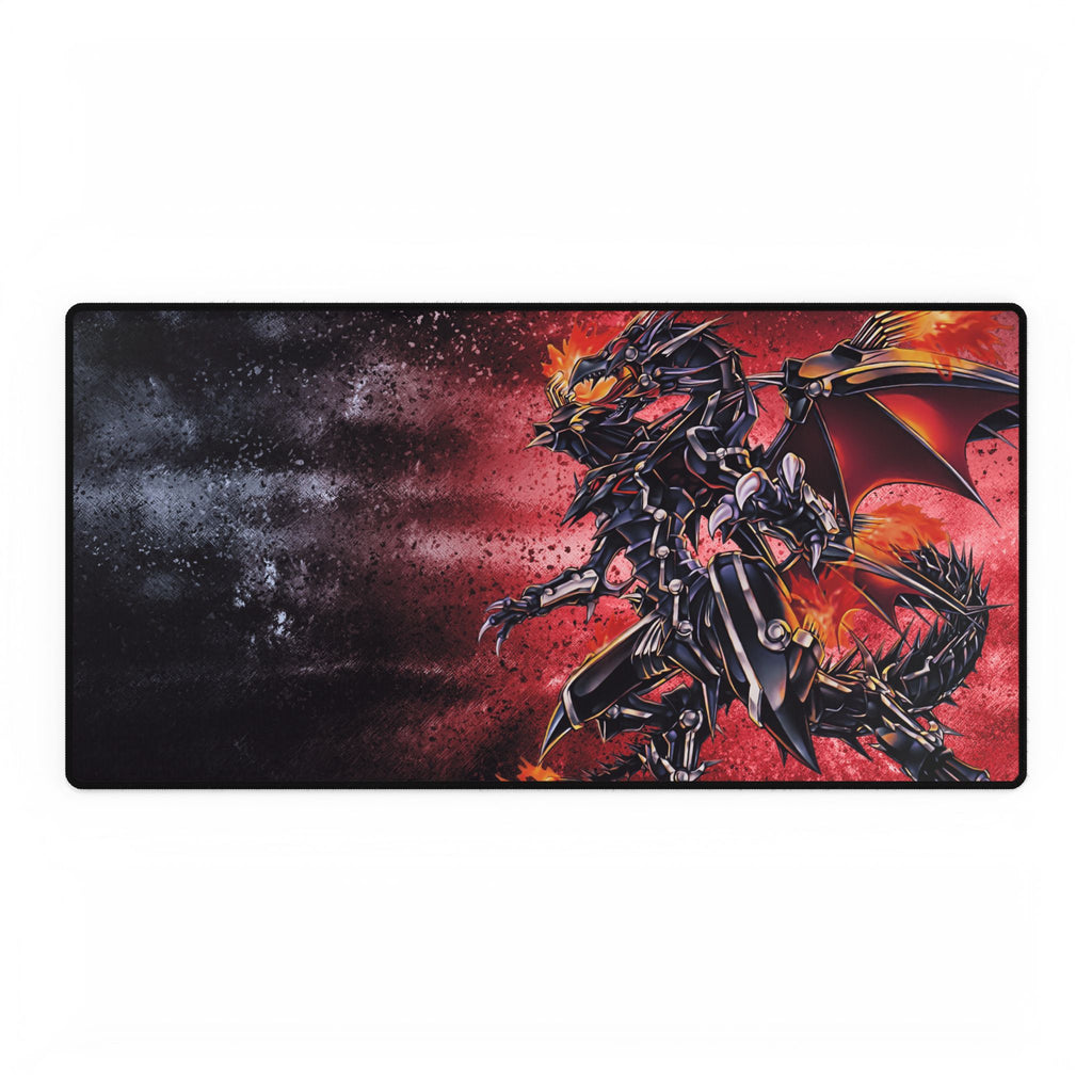 Red flare playmat / computer mat