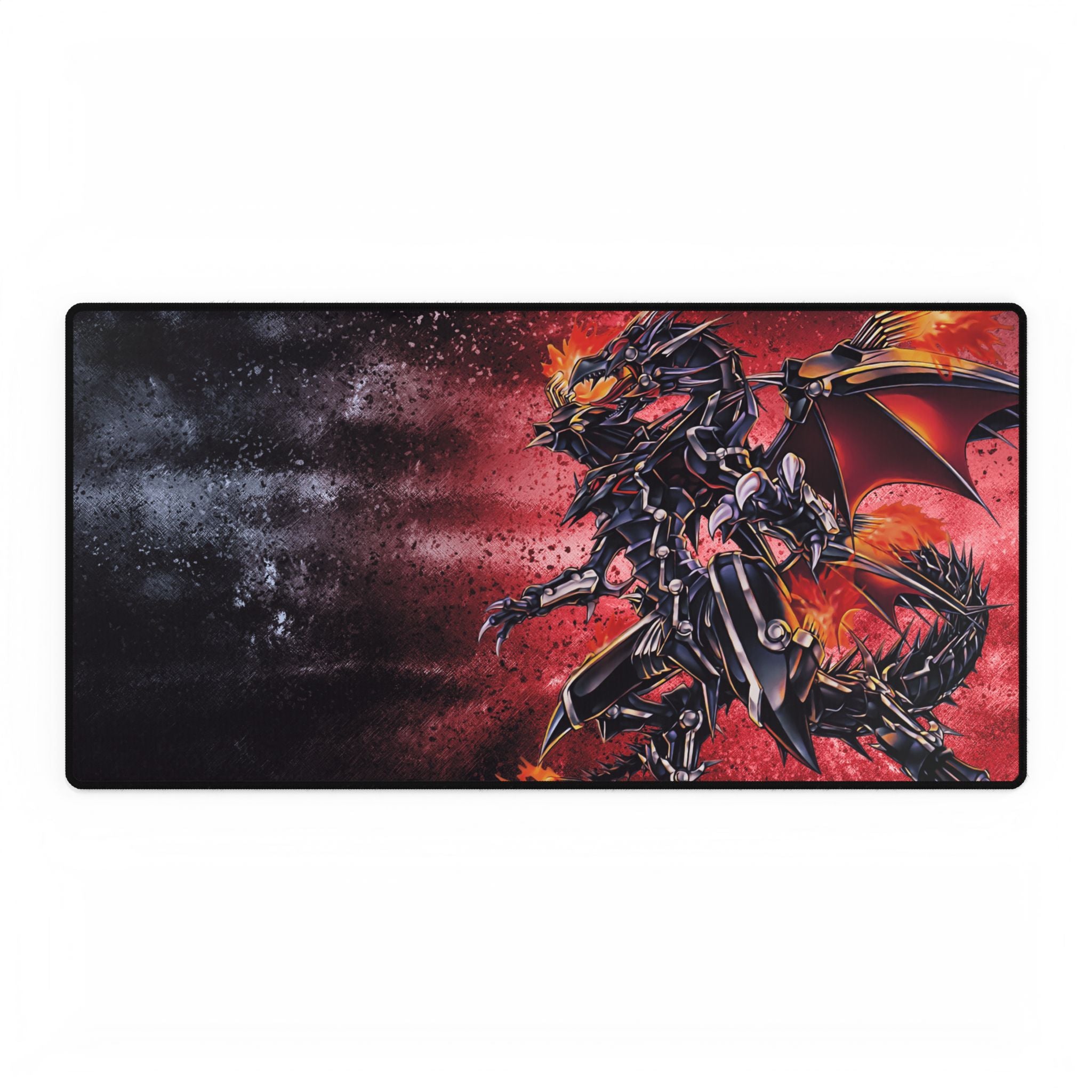 Red flare playmat / computer mat
