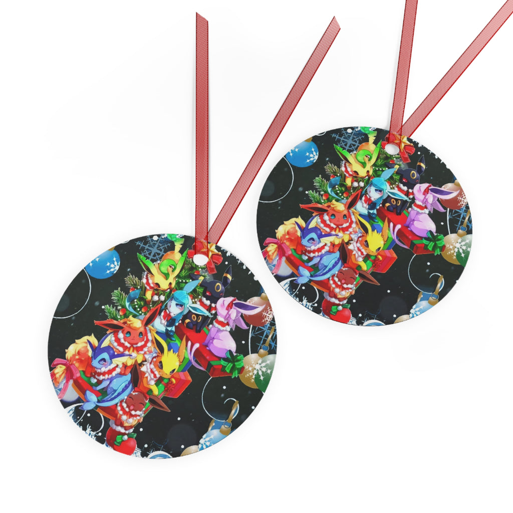Eeveemas Metal Ornaments