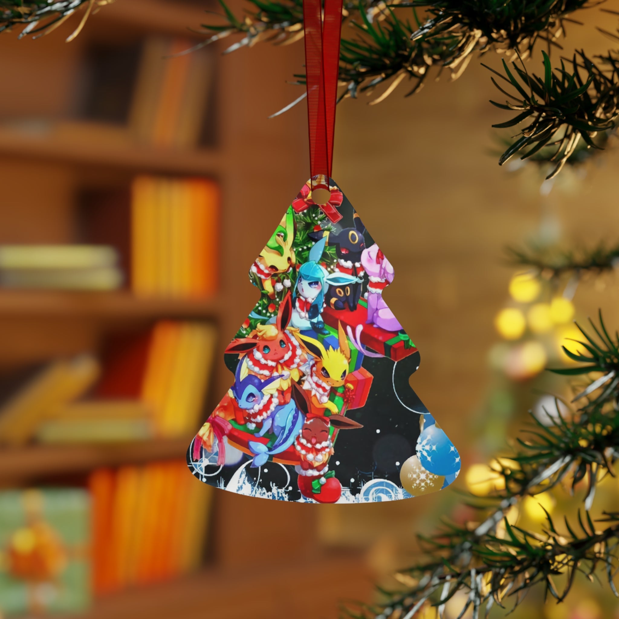 Eeveemas Metal Ornaments