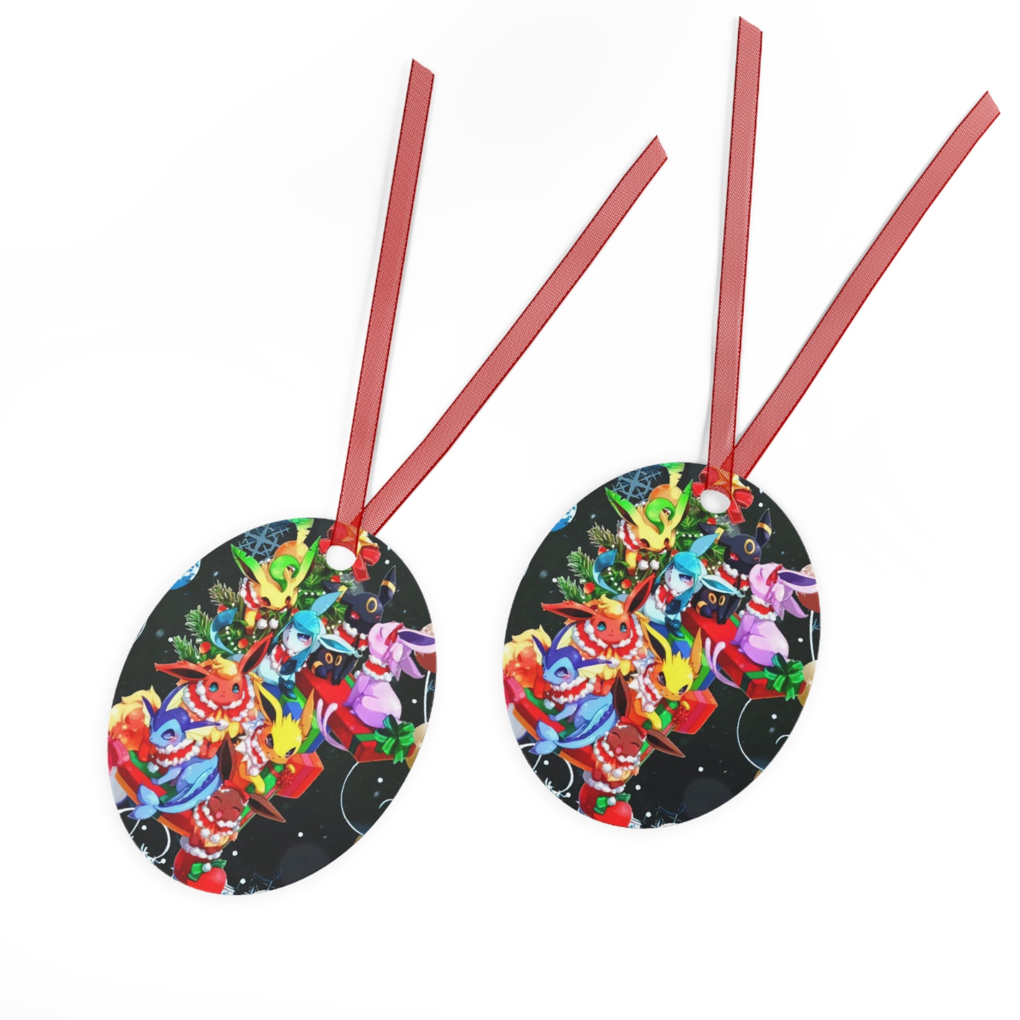 Eeveemas Metal Ornaments