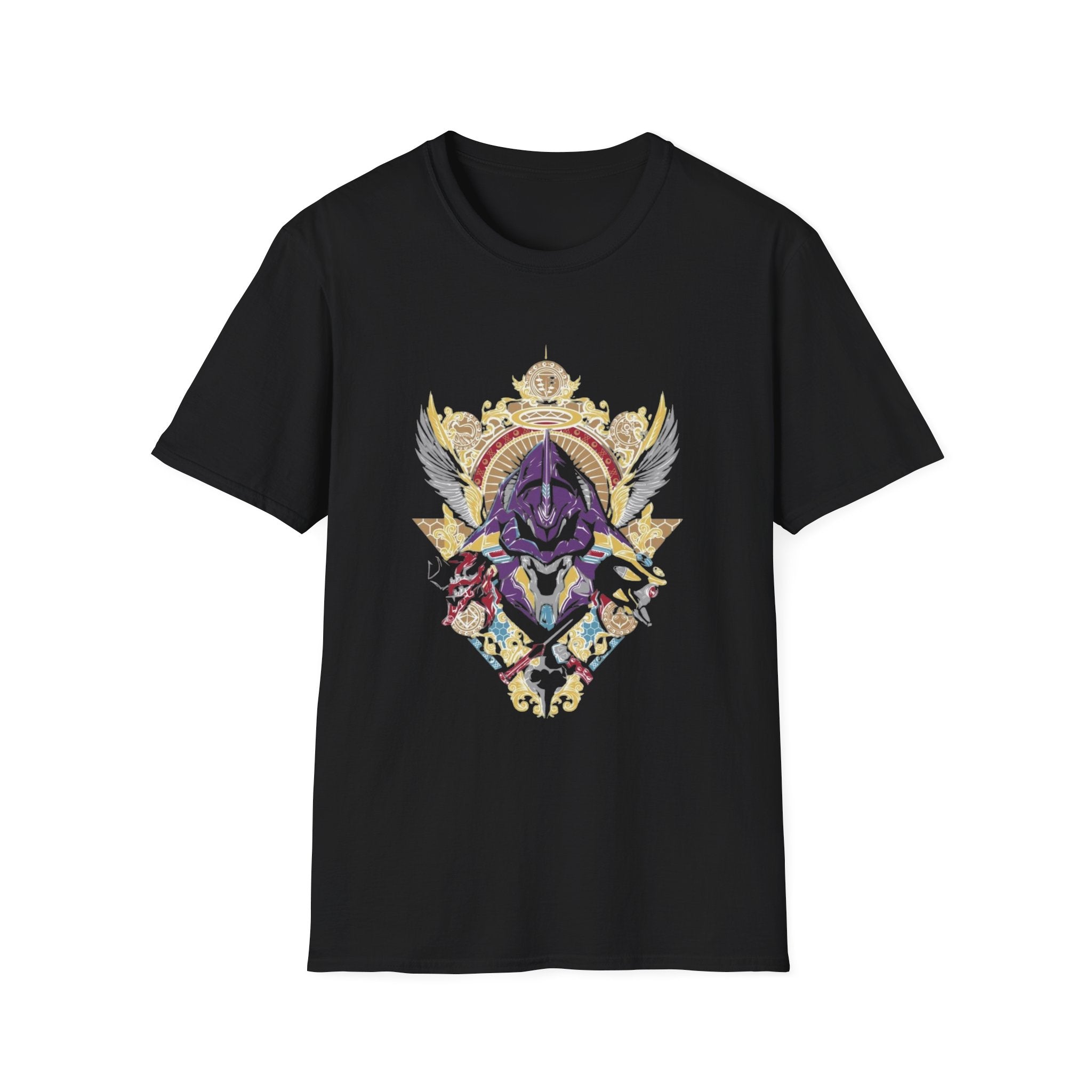 Angelic eva Unisex Softstyle T-Shirt - DoubleDCollectables