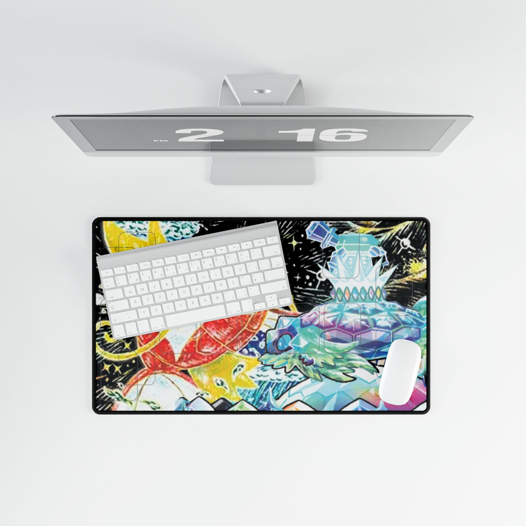 Crystal carp playmat/computer mat