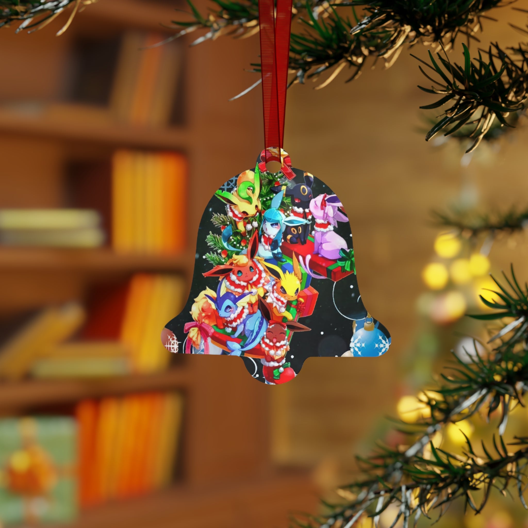 Eeveemas Metal Ornaments
