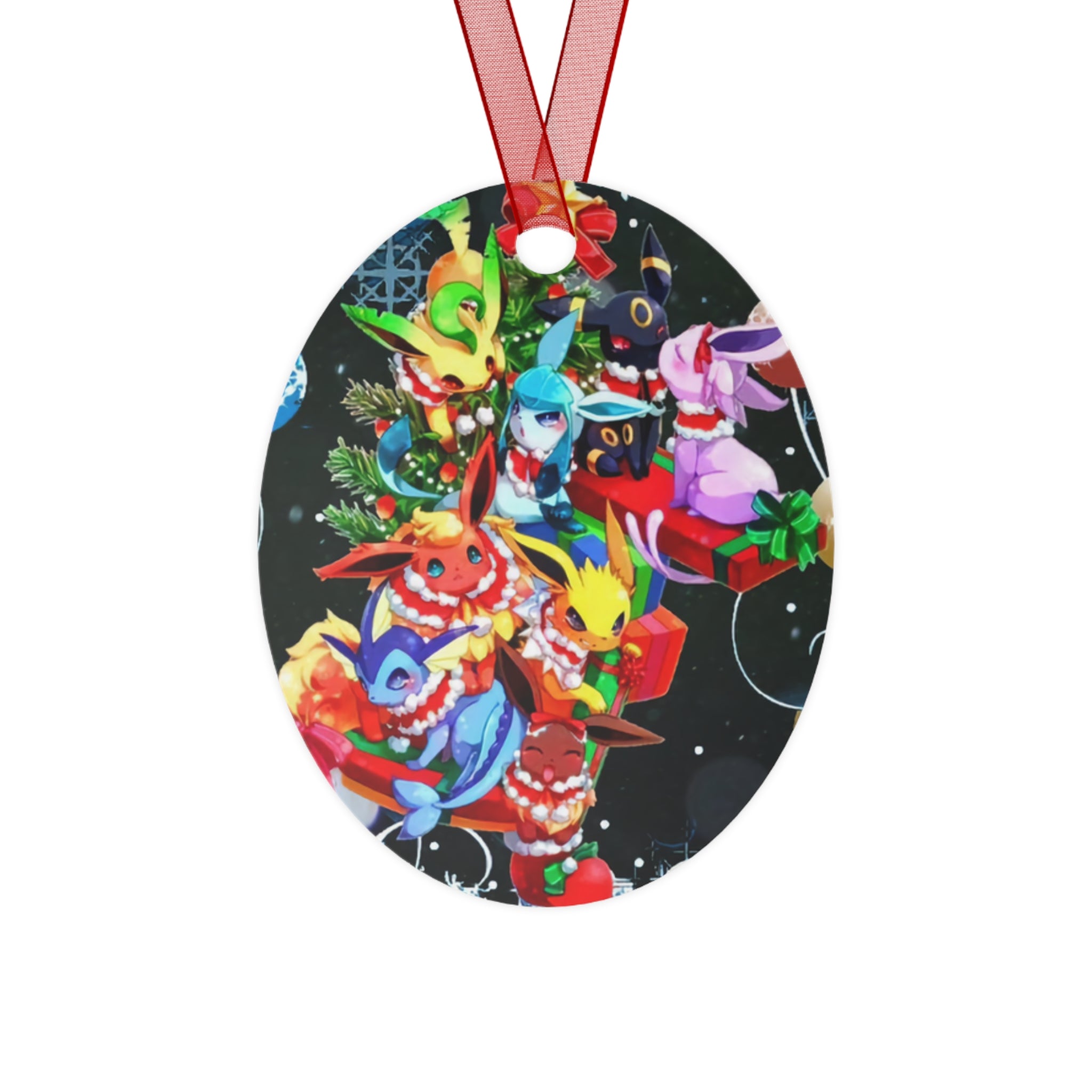 Eeveemas Metal Ornaments